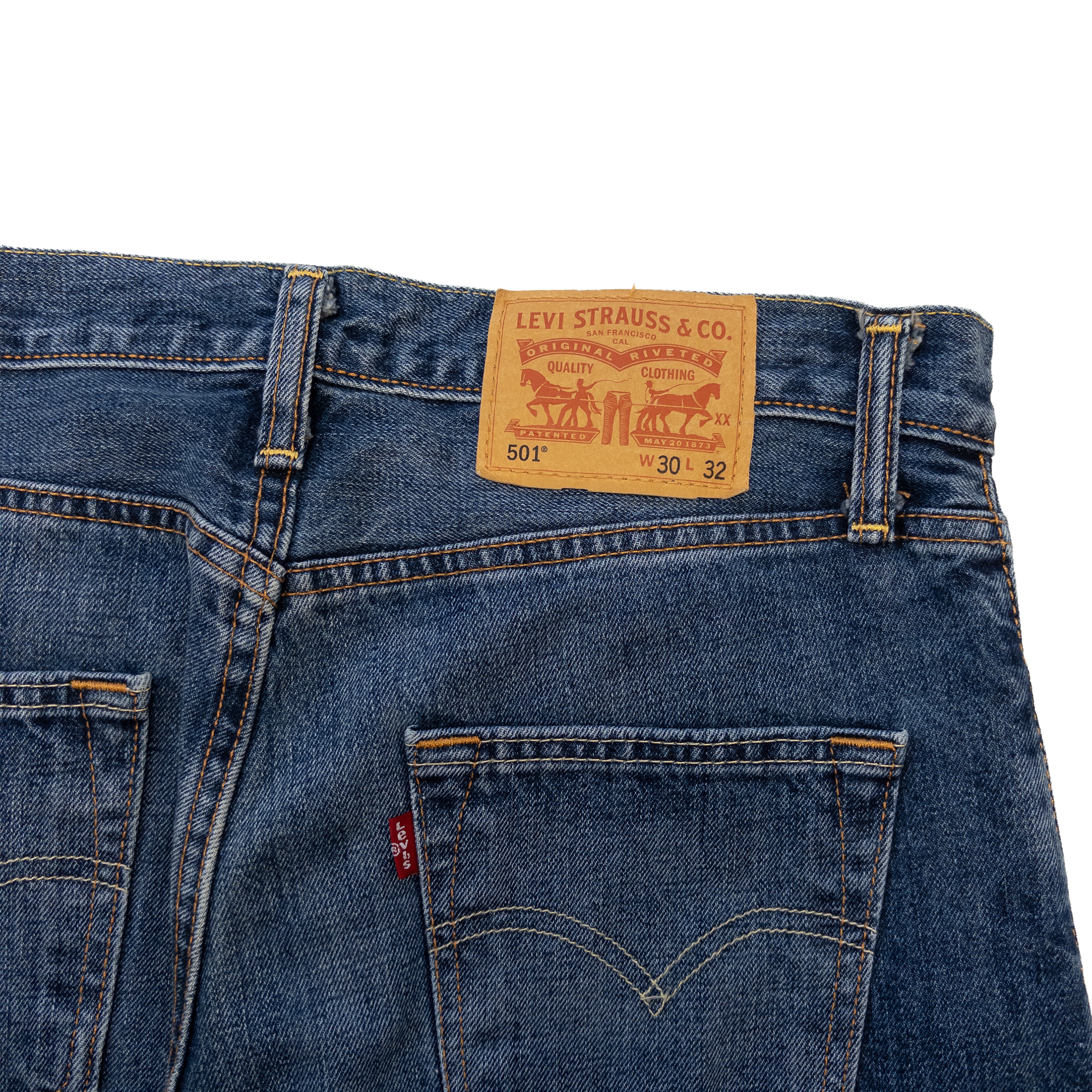 Levi's 501 Straight Fit Jeans | Mid Wash