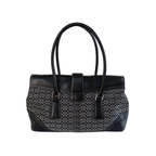 Coach Monogram Handbag | Black