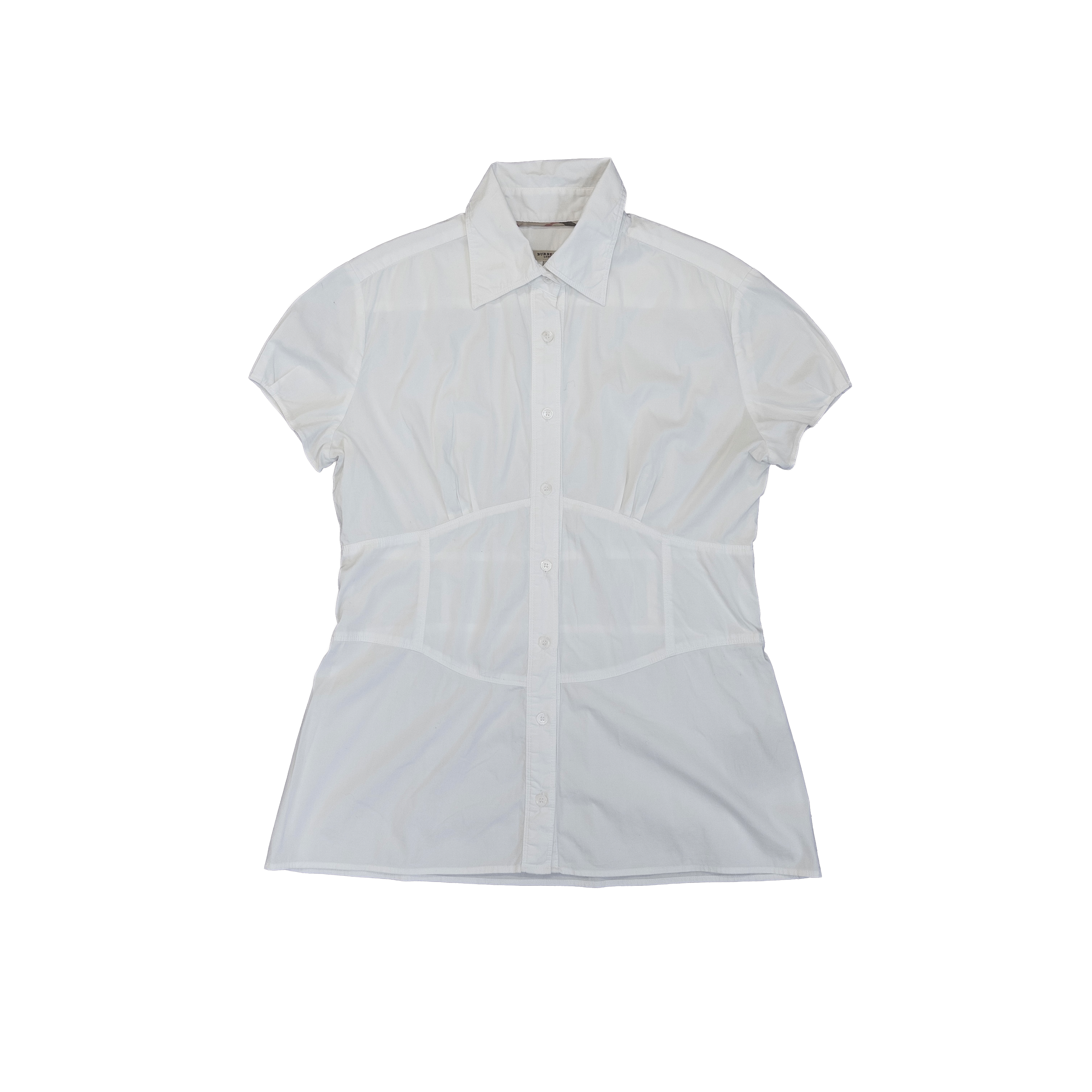 Burberry White Half Sleeve Shirt | White