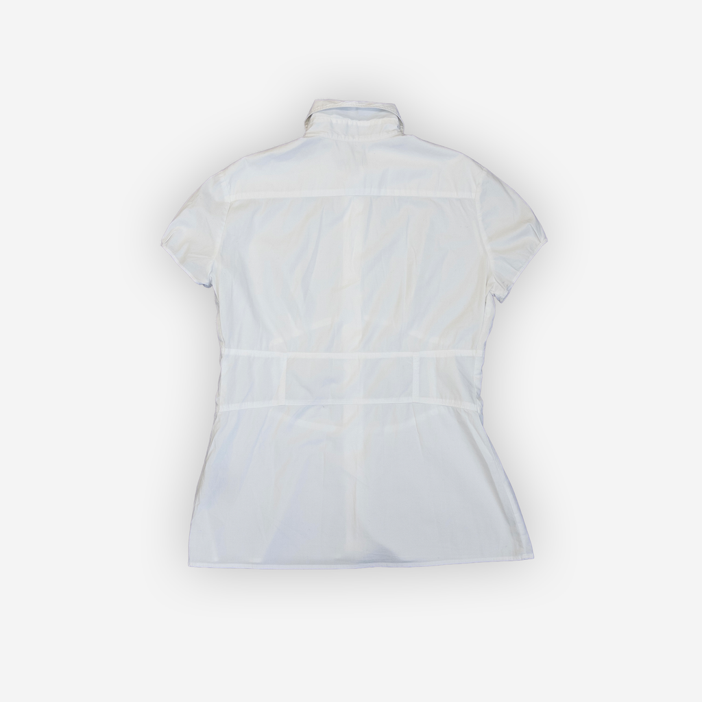 Burberry White Half Sleeve Shirt | White