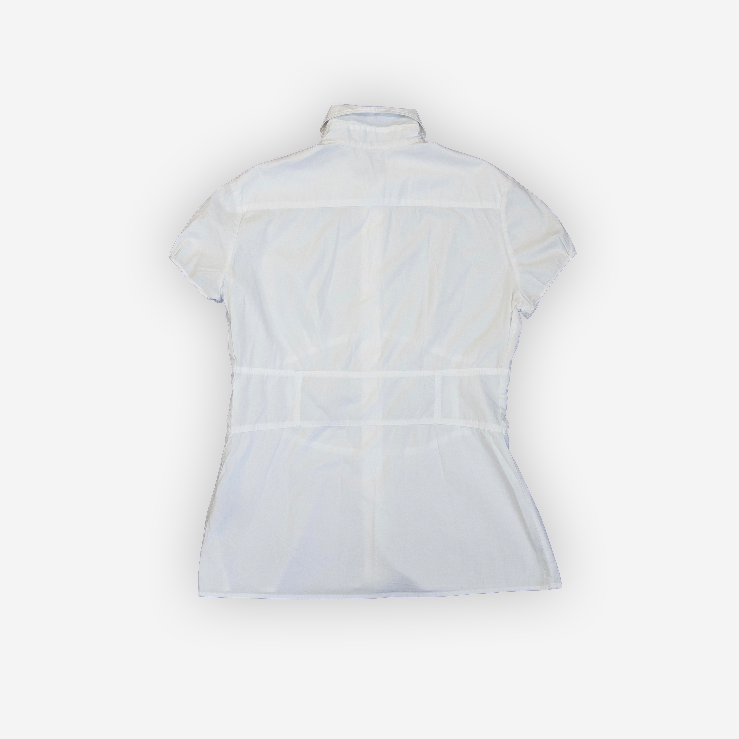 Burberry White Half Sleeve Shirt | White
