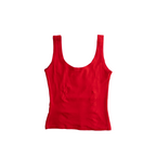 Class Lace Up Tank | Red