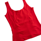 Class Lace Up Tank | Red