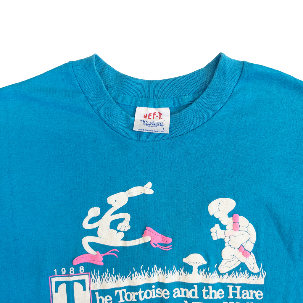Saratoga National Bank 1982 T-Shirt | Men’s L | Blue