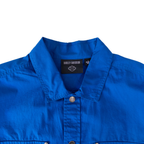 Harley Davidson Embroidered Long Sleeve Shirt | Blue