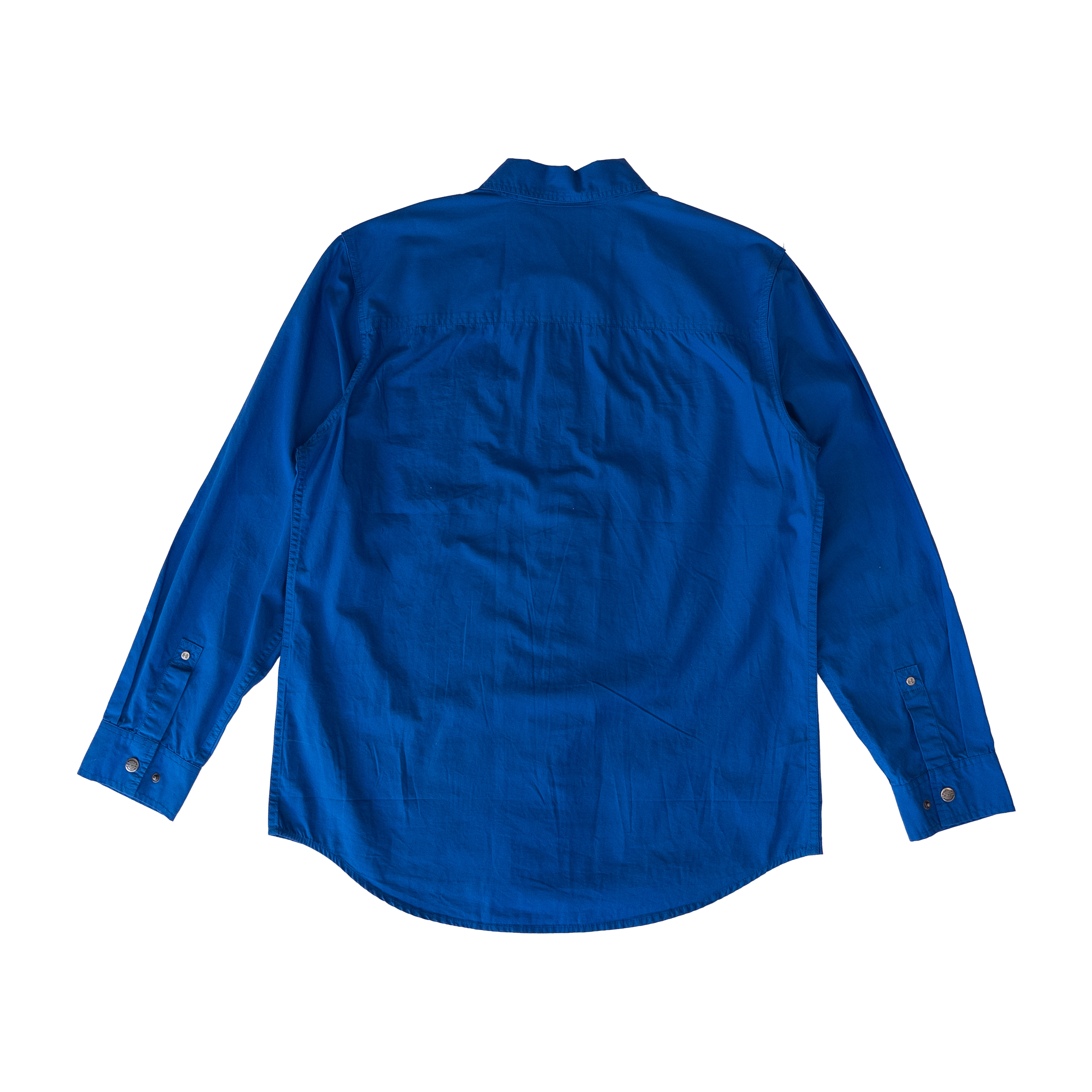 Harley Davidson Embroidered Long Sleeve Shirt | Blue