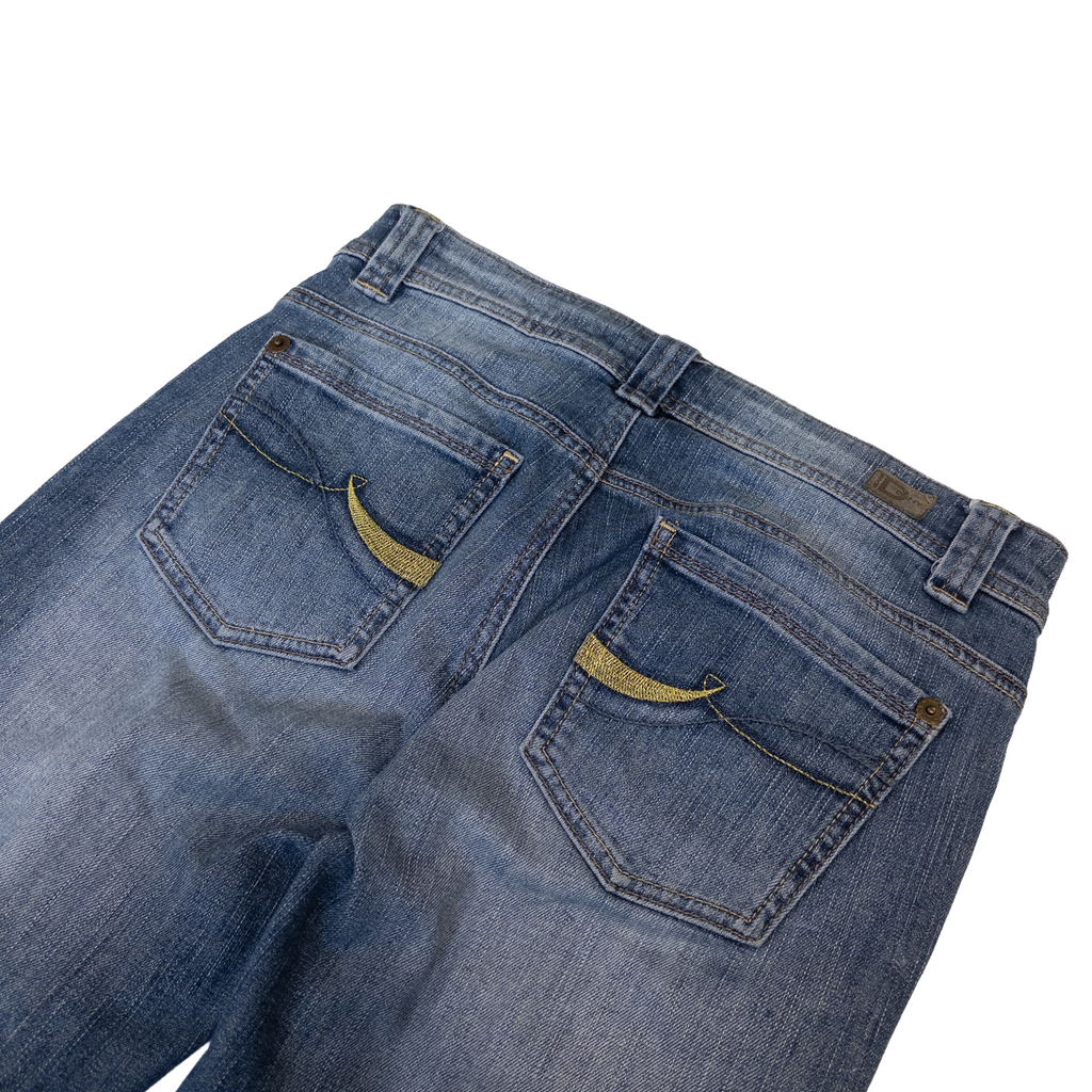DKNY Low Rise Straight Jeans | 29 | Mid Washed