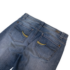 DKNY Low Rise Straight Jeans | 29 | Mid Washed