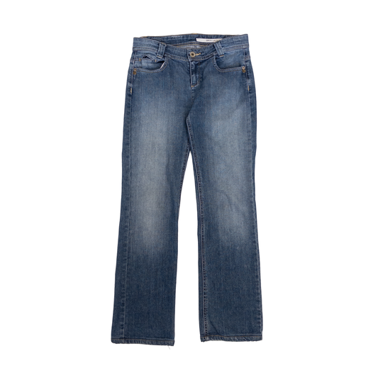 DKNY Low Rise Straight Jeans | 29 | Mid Washed