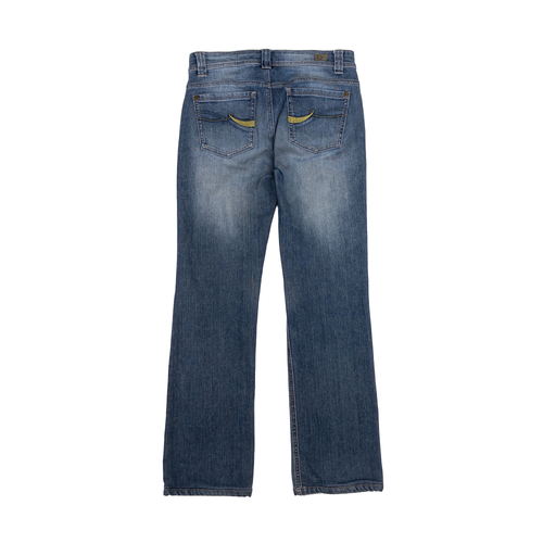 DKNY Low Rise Straight Jeans | 29 | Mid Washed