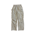 Pair Banding Waist Parachute Pants | M | Light Grey