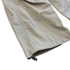 Pair Banding Waist Parachute Pants | M | Light Grey