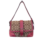 Coach Monogram Shoulder Bag | Pink