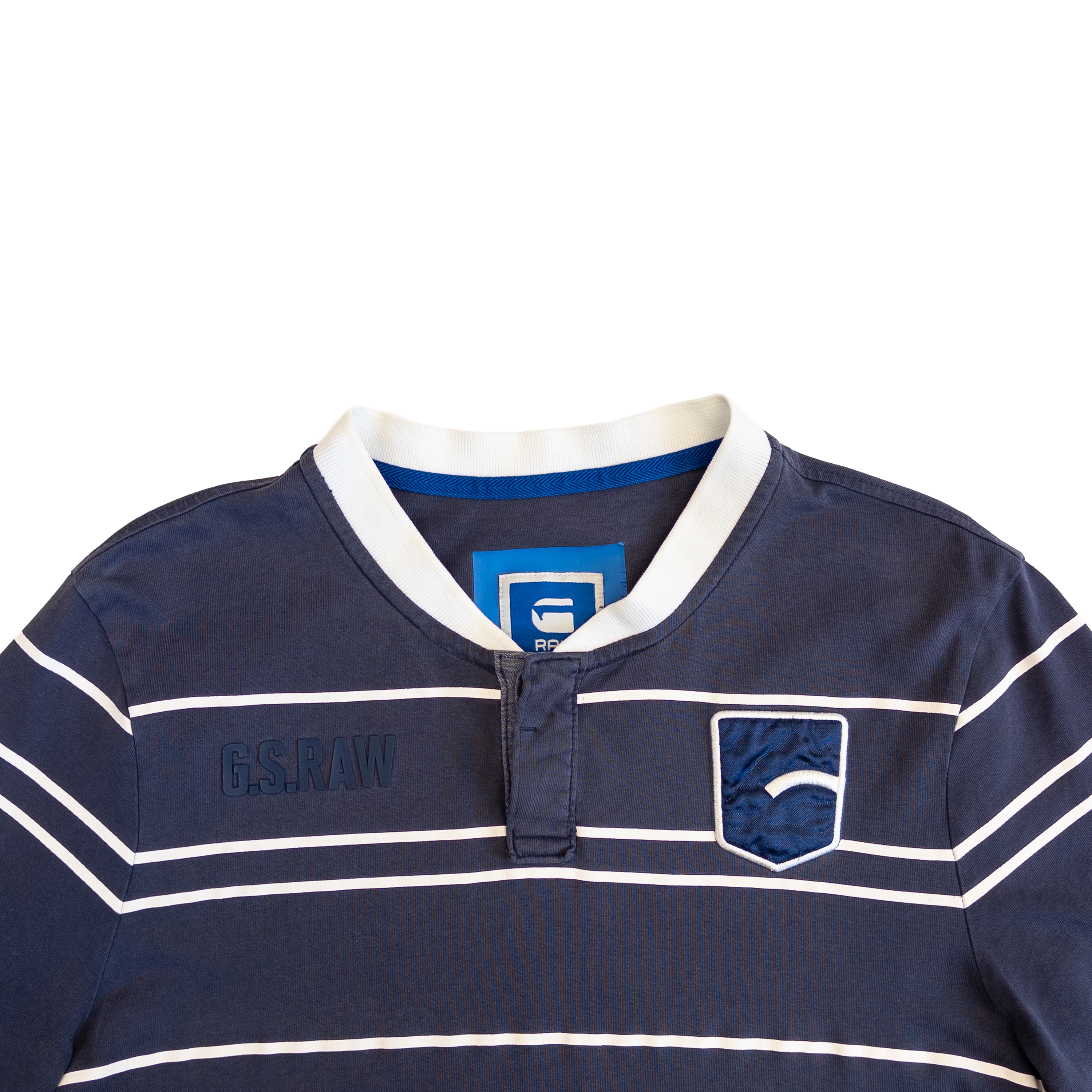 G-Star Raw Button T-Shirt | Men’s M | Navy