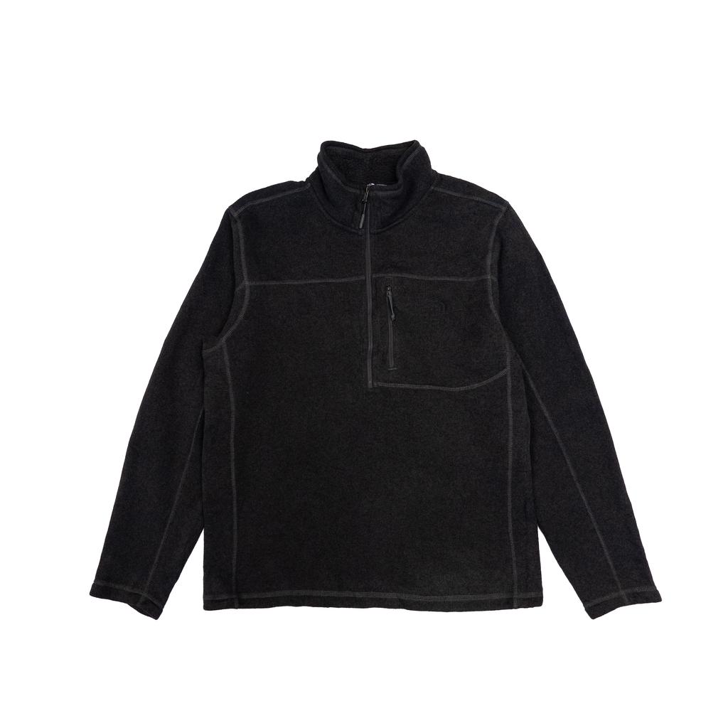 The North Face Quarter Zip Fleece | L | Dark Grey