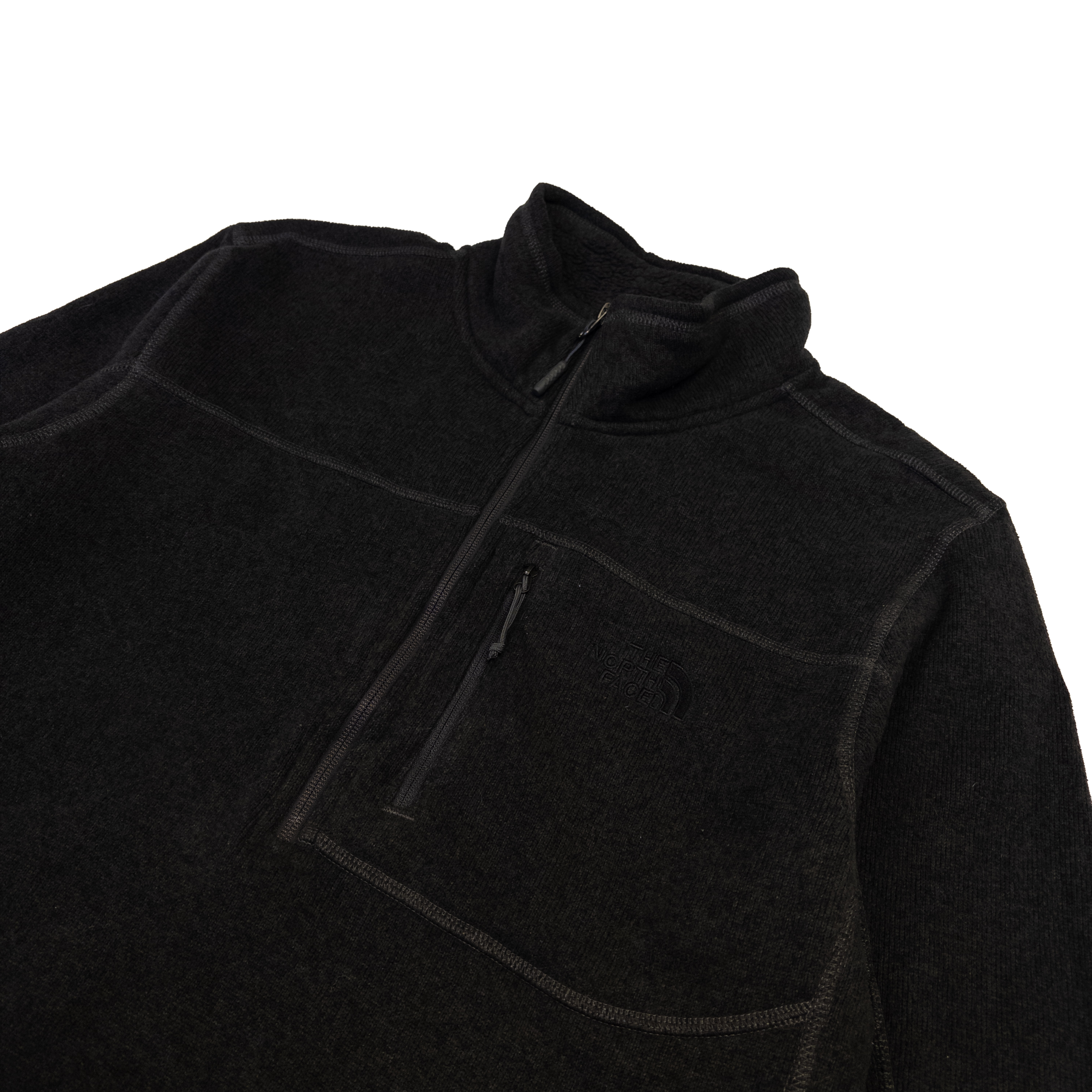 The North Face Quarter Zip Fleece | L | Dark Grey