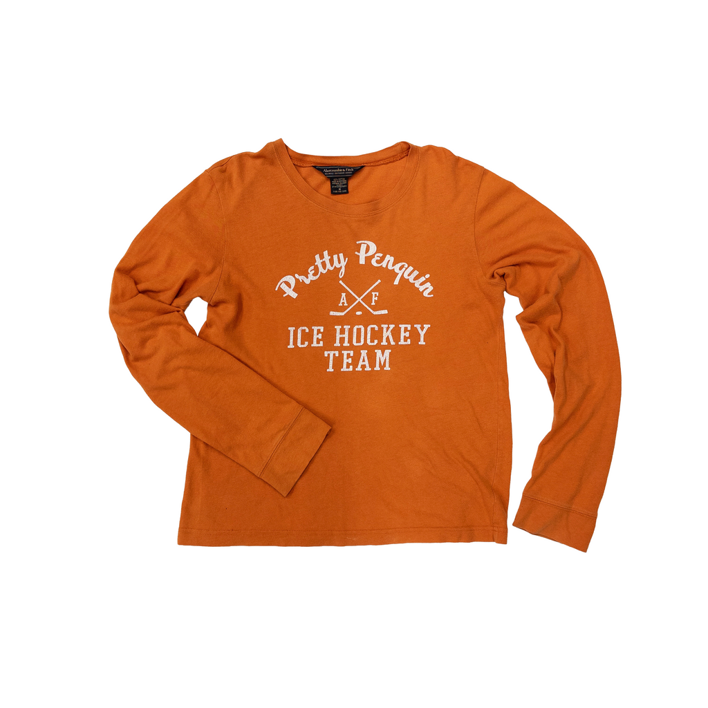 Abercrombie & Fitch Long Sleeve Tee | Orange