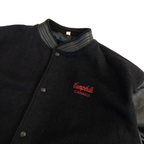 Canada Campbell’s Vintage Letterman Jacket | Men’s L-XL | Black