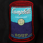 Canada Campbell’s Vintage Letterman Jacket | Men’s L-XL | Black