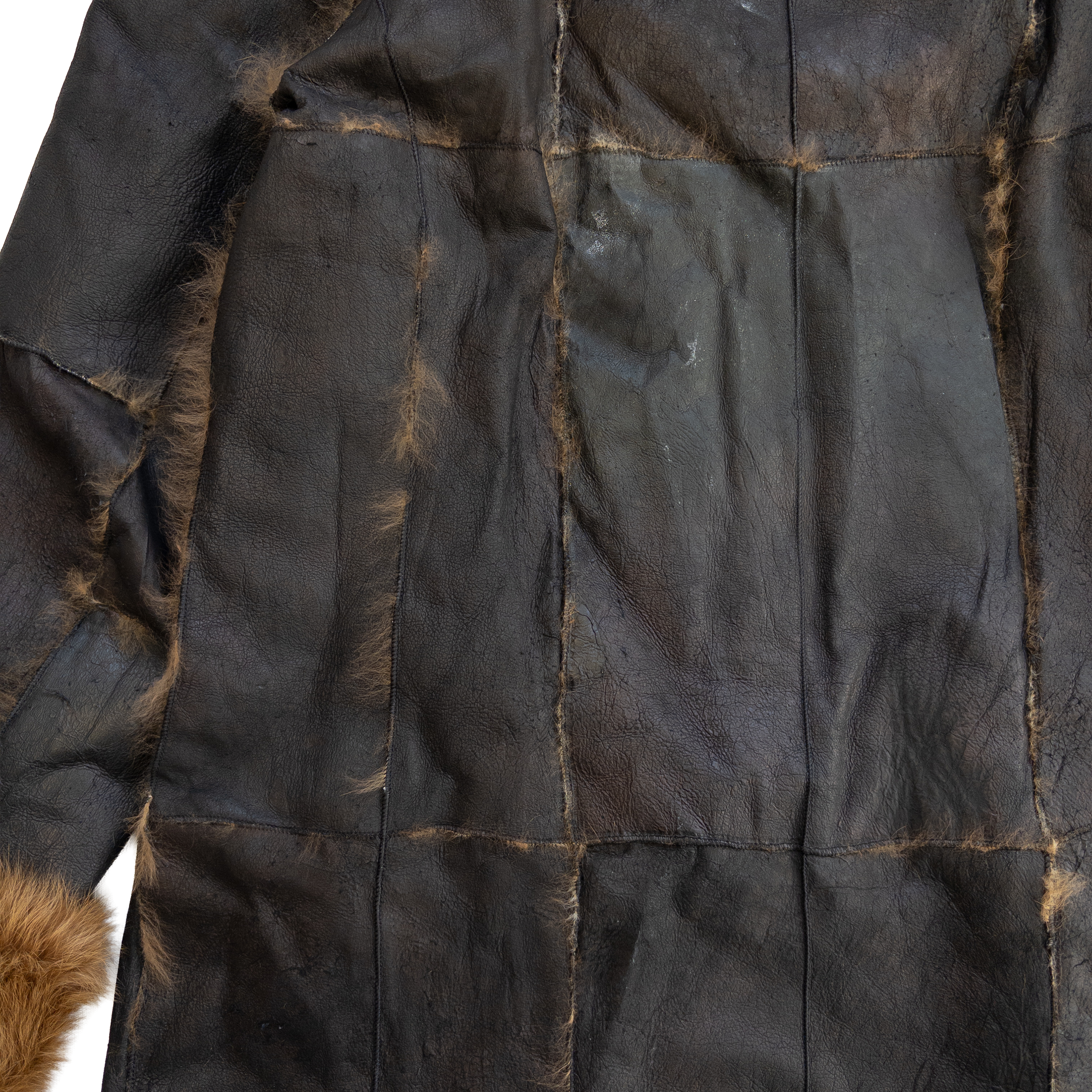 Afghan Long Fur Coat | Dark Brown