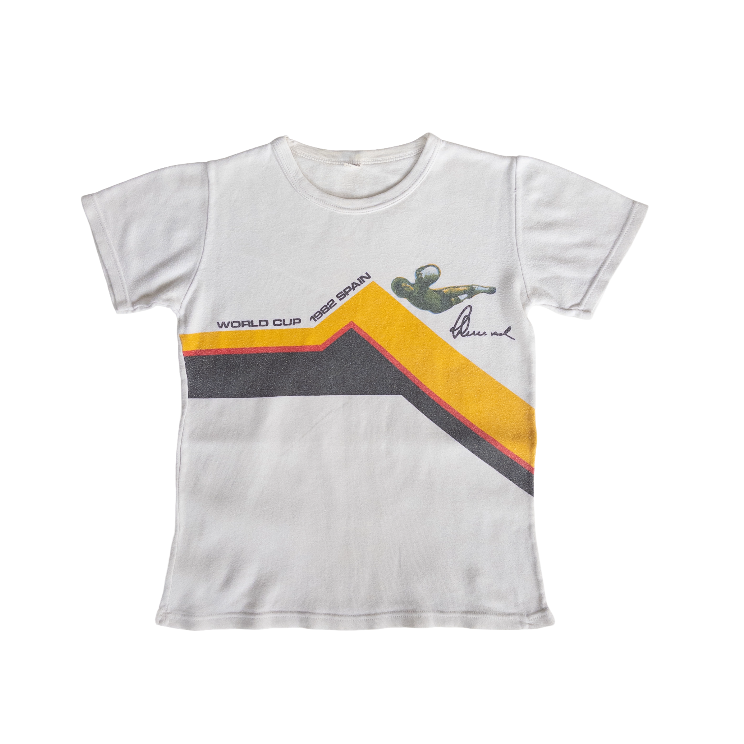 1982 Spain World Cup Graphic T-Shirt | XS-S | White