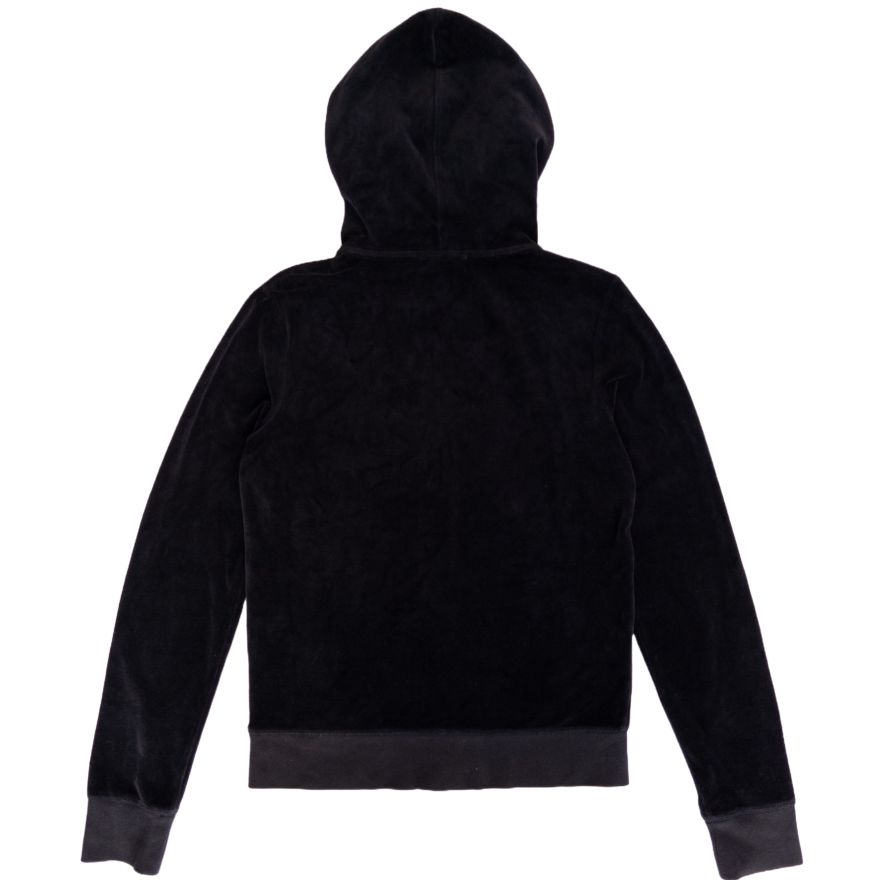 Juicy Couture Velour Hoodie Jewel Zip | Black