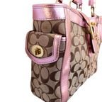 Coach Monogram Handbag | Pink
