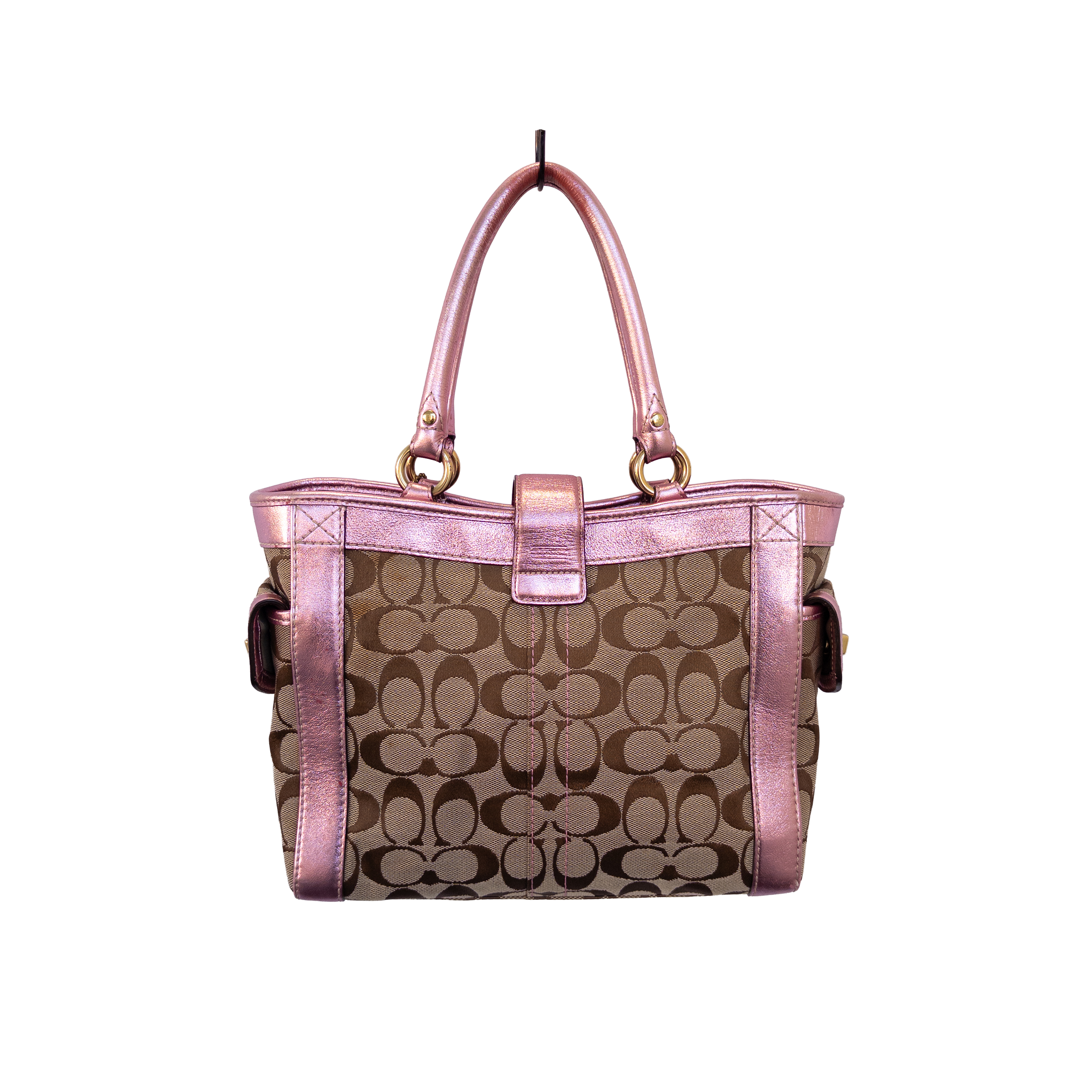Coach Monogram Handbag | Pink