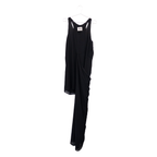 Acne Studio Scoop Neck Long Dress | Black