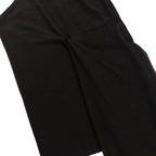 Acne Studio Scoop Neck Long Dress | Black