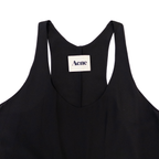 Acne Studio Scoop Neck Long Dress | Black