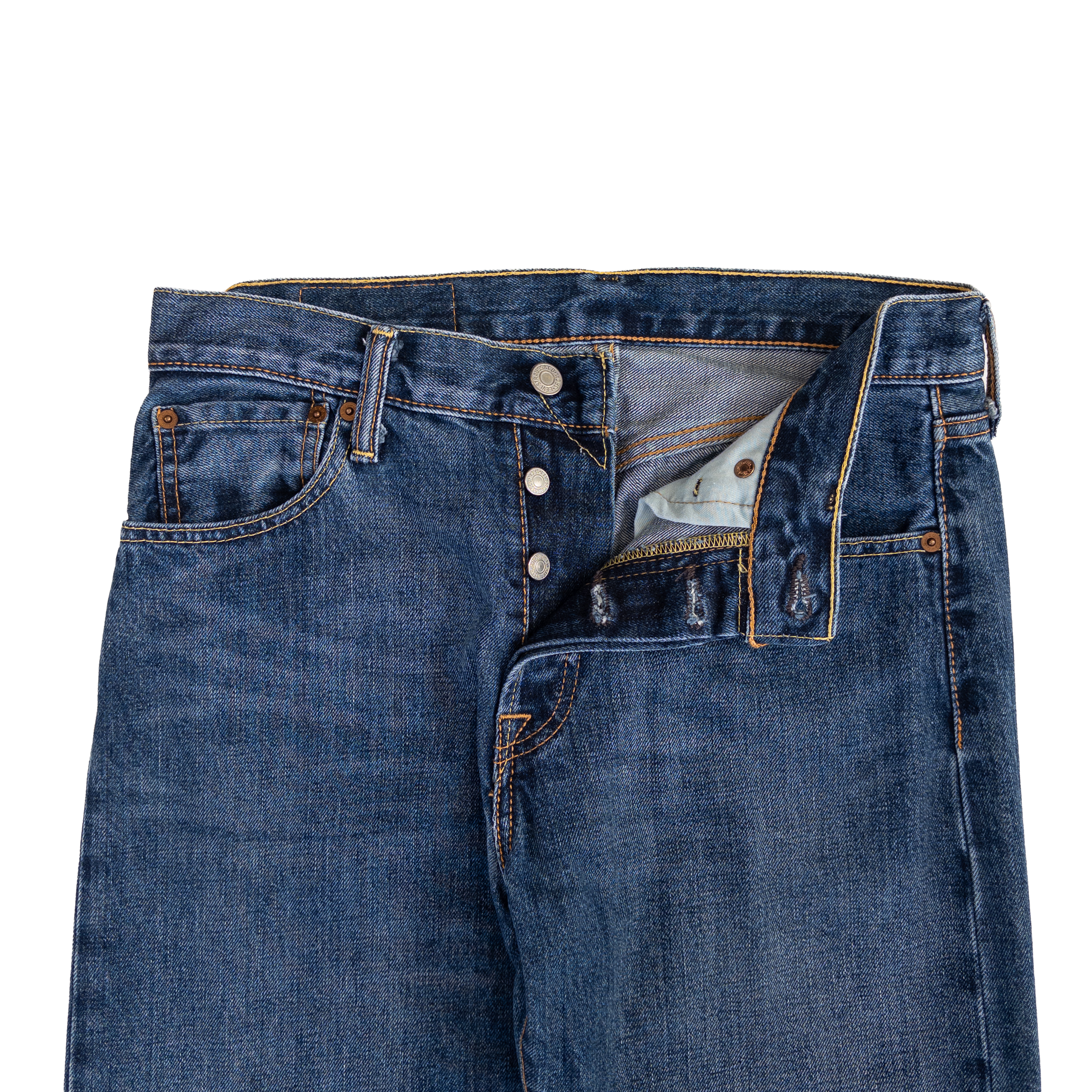 Levi’s 501 Straight Fit Jeans | 30 | Mid Wash