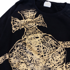 Vivienne Westwood Orb Print Crewneck Jumper | S | Black