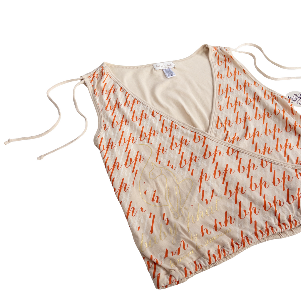 Baby Phat Tie Tank(Dead stock) | L | Beige