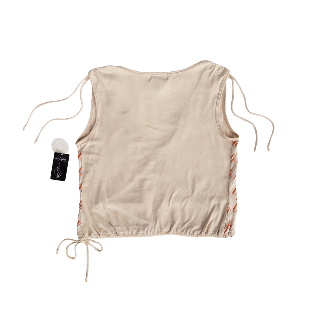 Baby Phat Tie Tank(Dead stock) | L | Beige