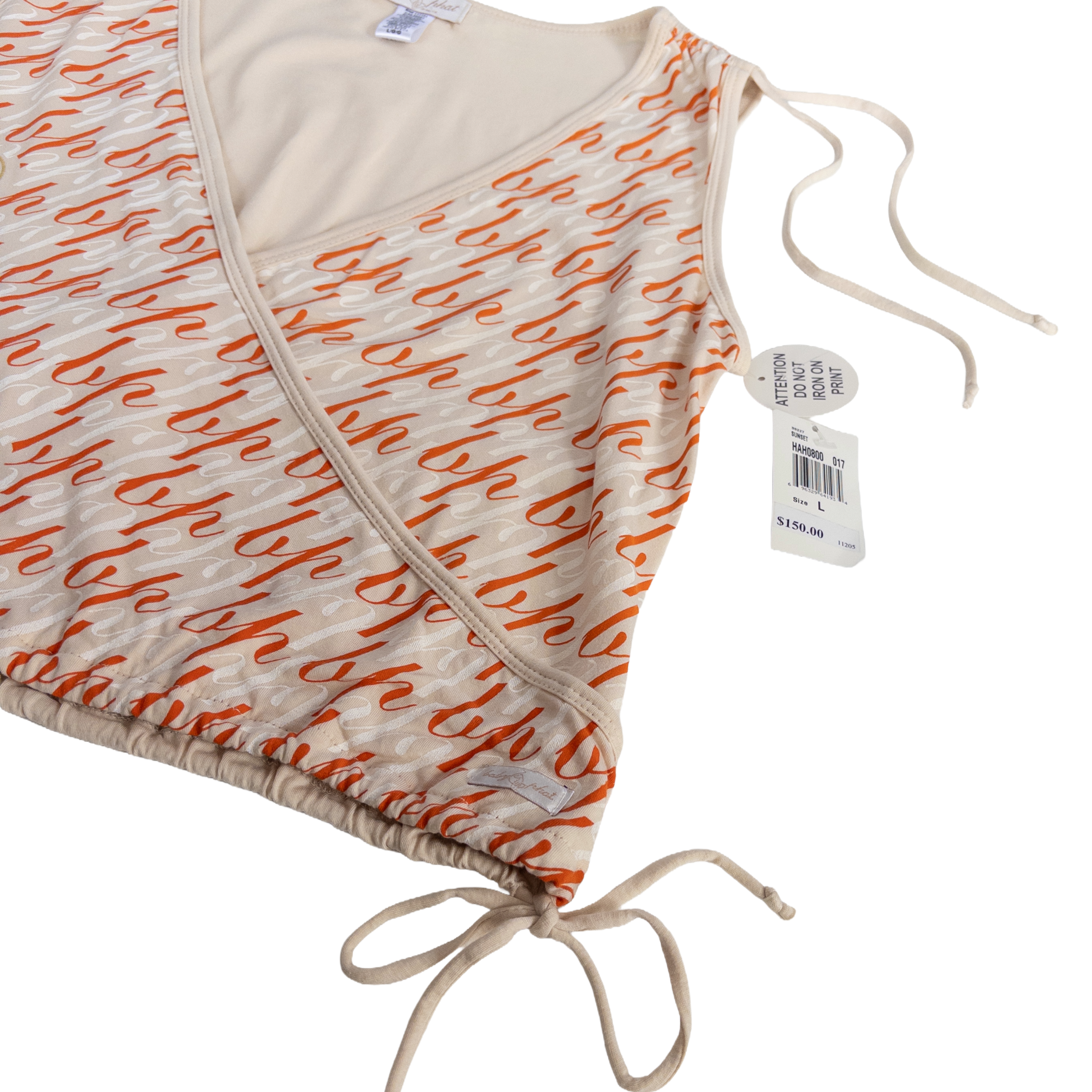 Baby Phat Tie Tank(Dead stock) | L | Beige