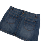Denim Life Mini Denim Skrit | L-XL | Dark Washed