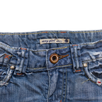 Sexy Girl Jeans Mini Skirt | Light Wash