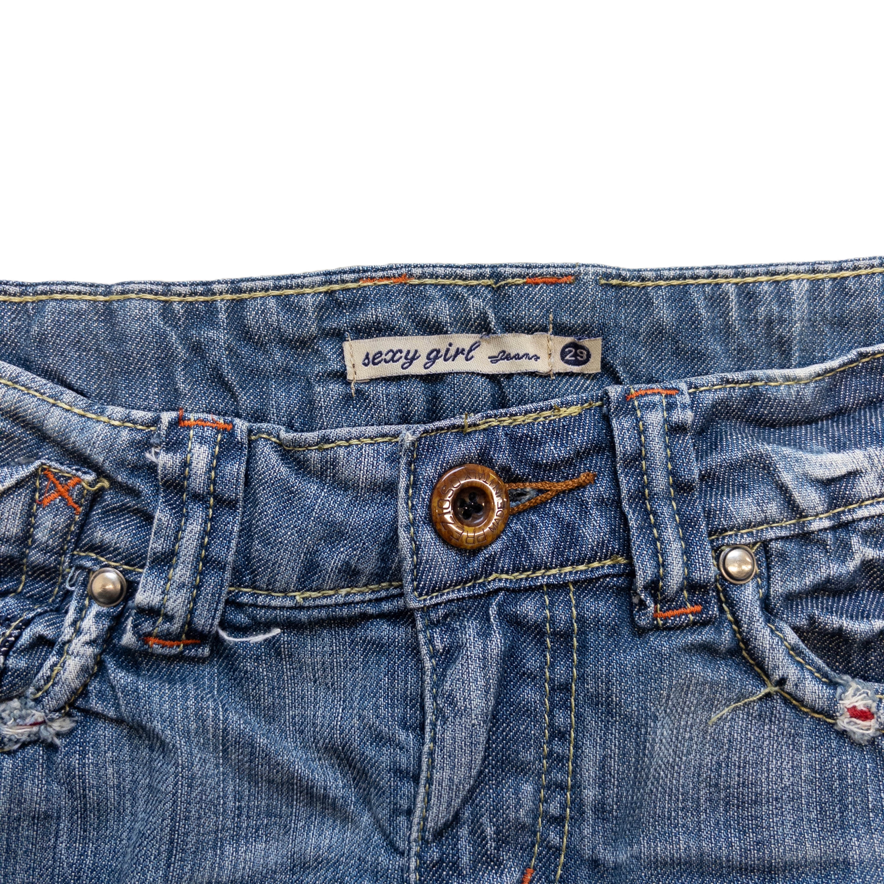 Sexy Girl Jeans Mini Skirt | Light Wash