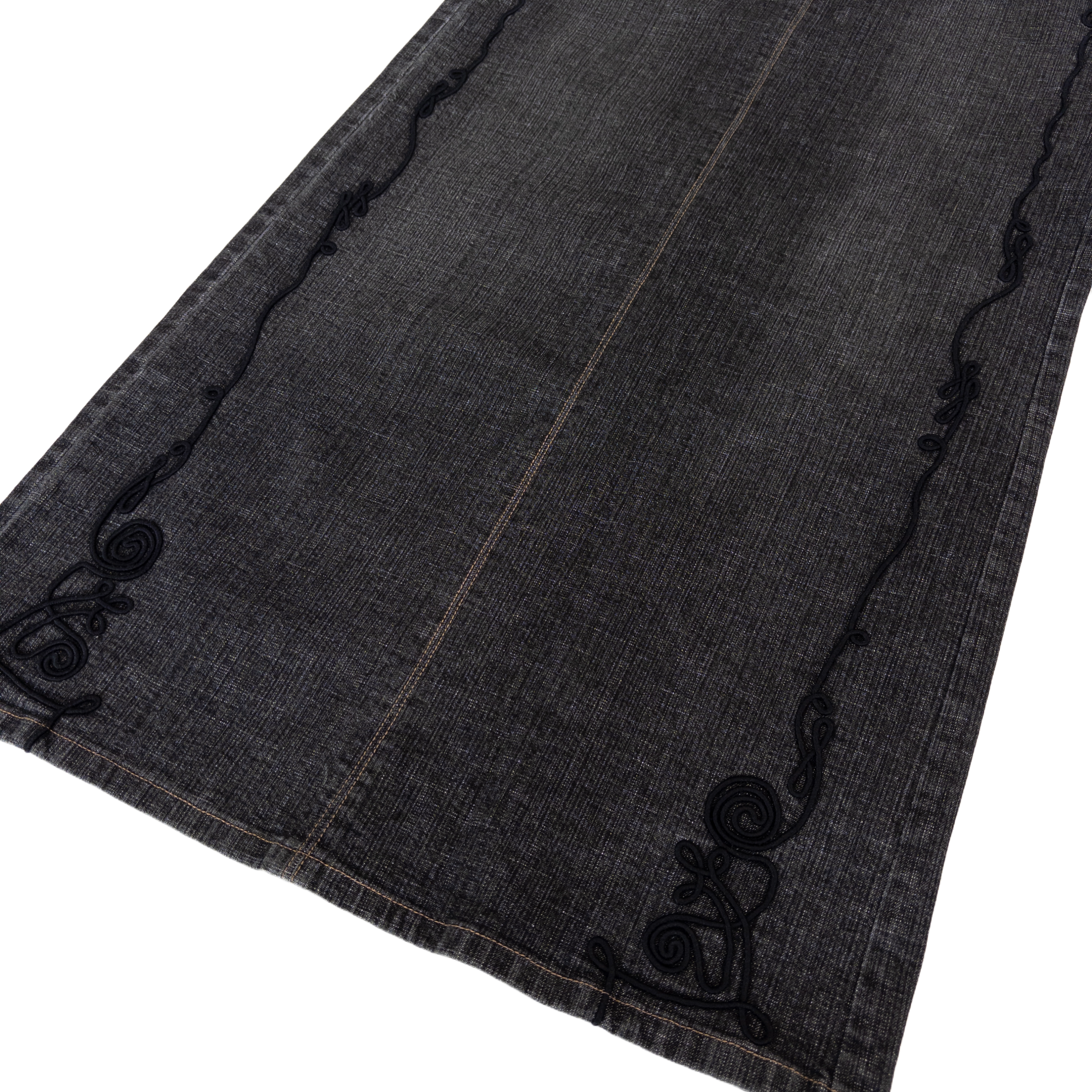 S.Oliver Corset Detailed Midi Skirt | Dark Wash