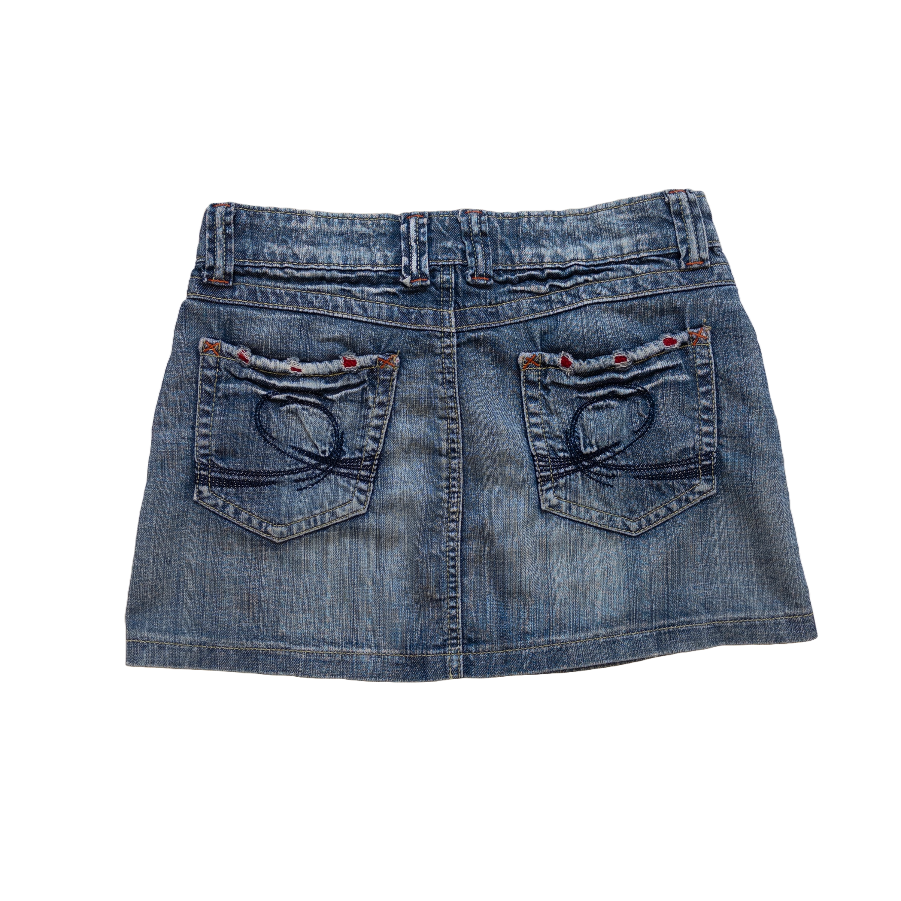 Sexy Girl Jeans Mini Skirt | Light Wash