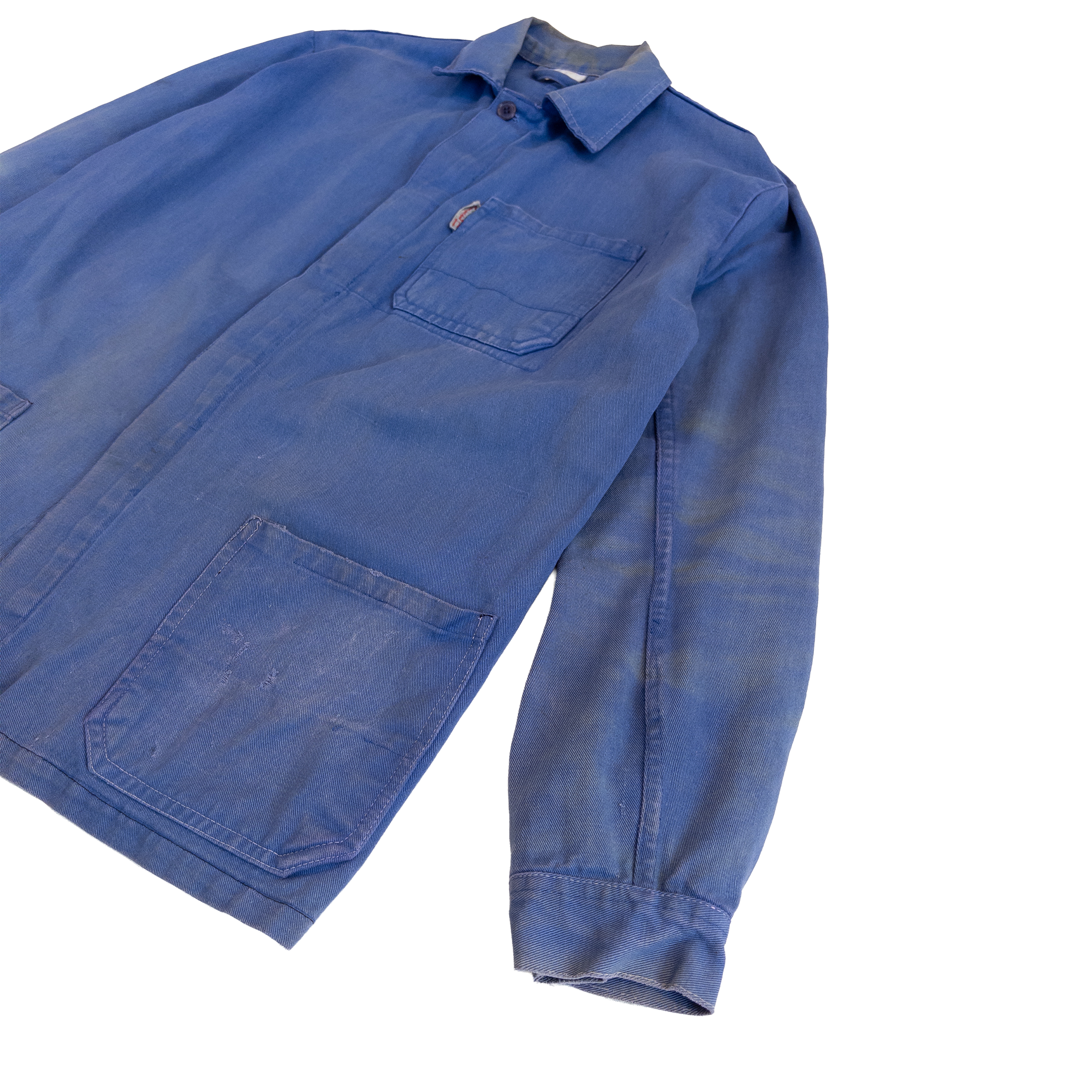 Vintage French Workwear Jacket | Men’s M-L | Blue