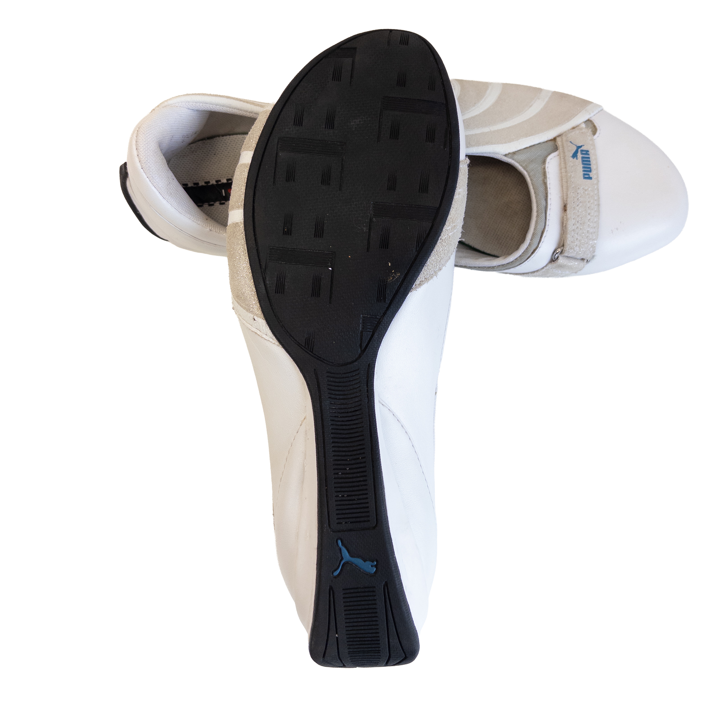 Puma Driving Ballet Flats | White