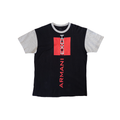 Armani Exchange T-Shirt | M | Black & Grey