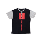 Armani Exchange T-Shirt | M | Black & Grey