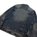 New Ness Loose Fit Denim Jacket | L-XL | Mid Washed