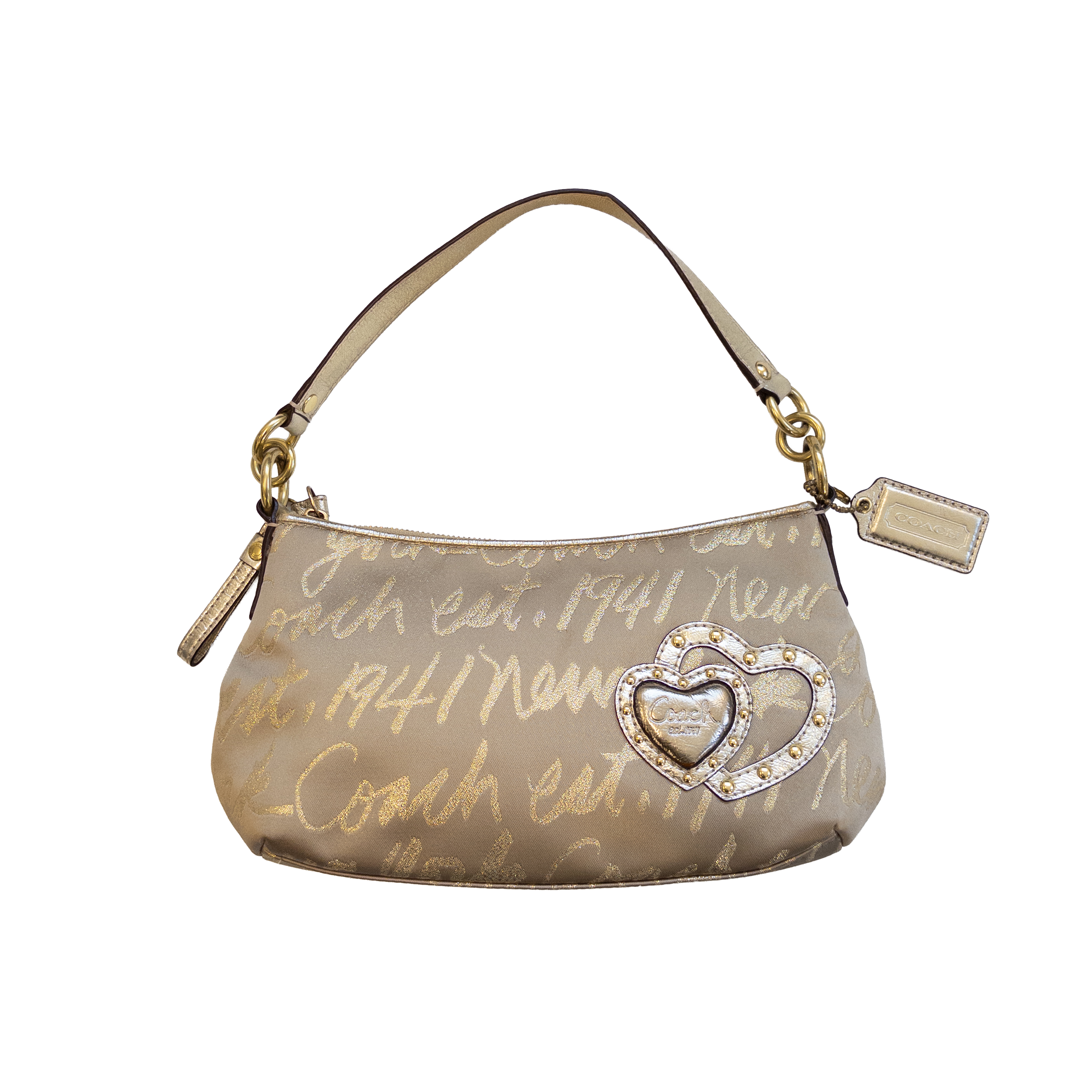 Mini Coach New York 1941 Bag | Gold