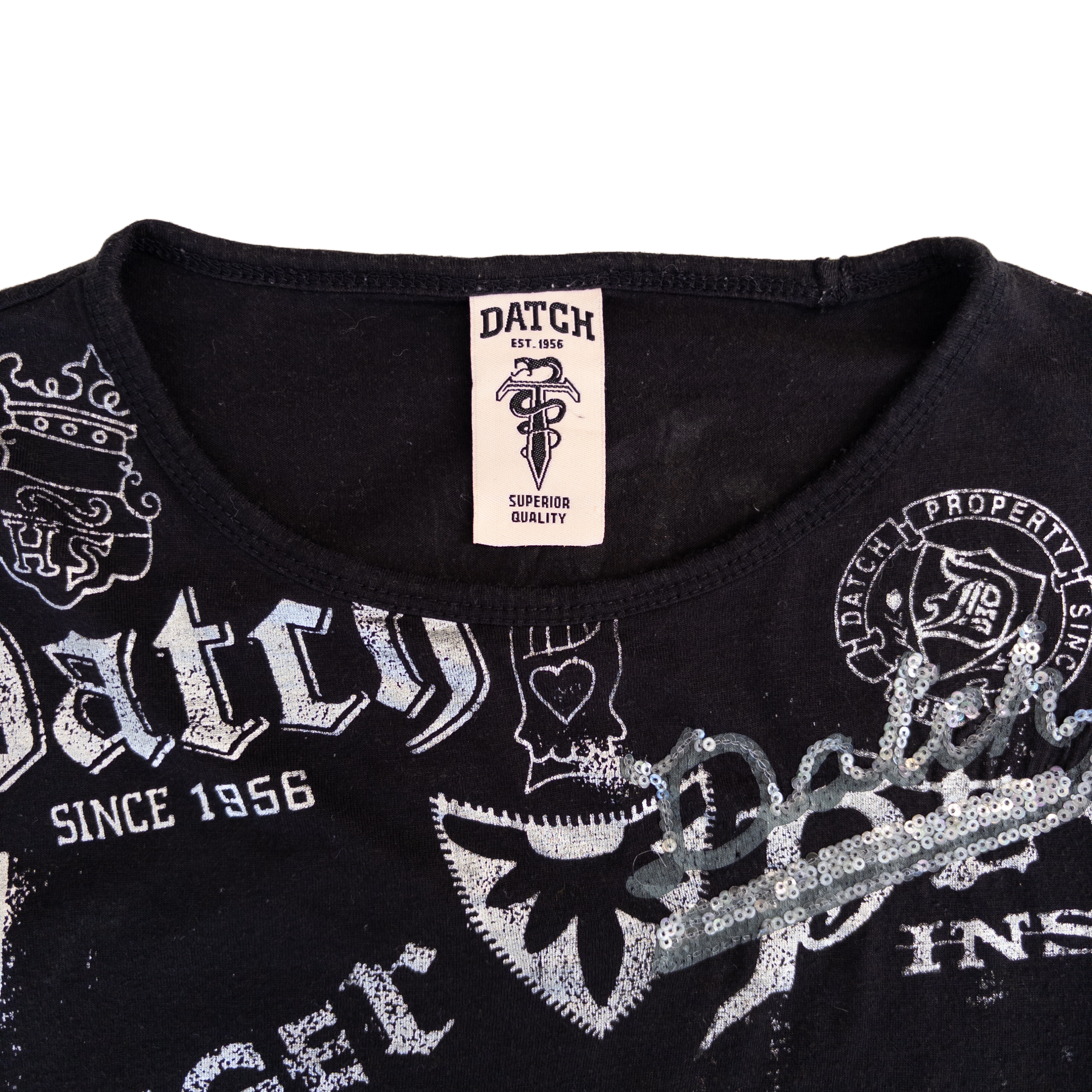 Datch Graphic Long Sleeve | M | Black