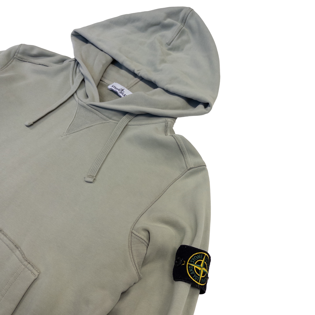 Stone Island Hoodie | S-M | Light Green