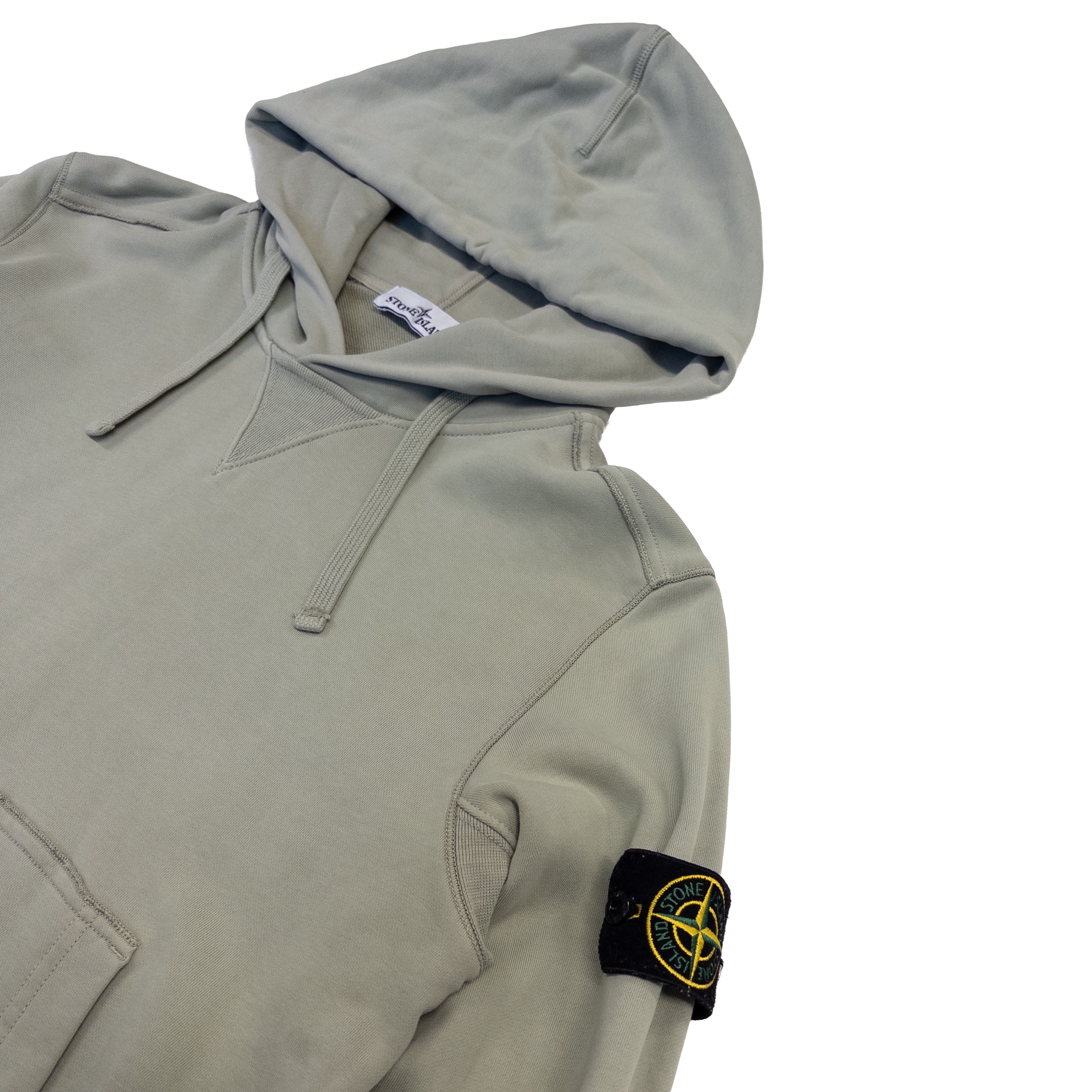 Stone Island Hoodie | S-M | Light Green